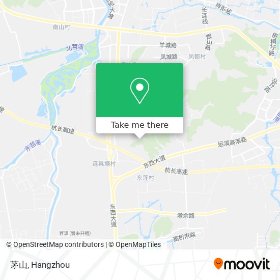 茅山 map