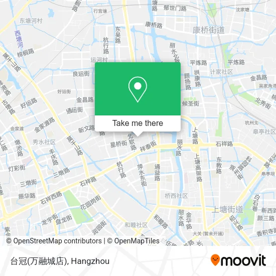 台冠(万融城店) map
