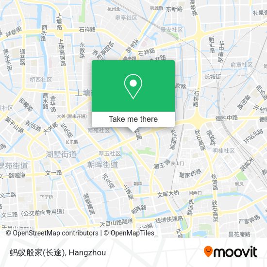 蚂蚁般家(长途) map