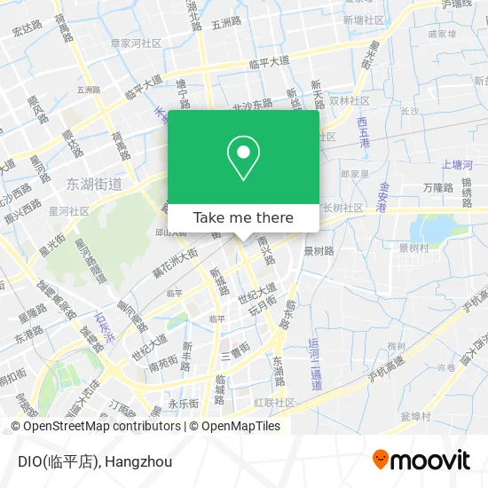 DIO(临平店) map