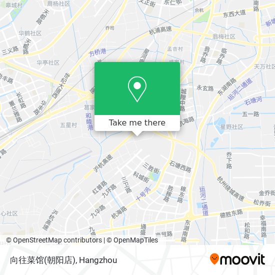 向往菜馆(朝阳店) map