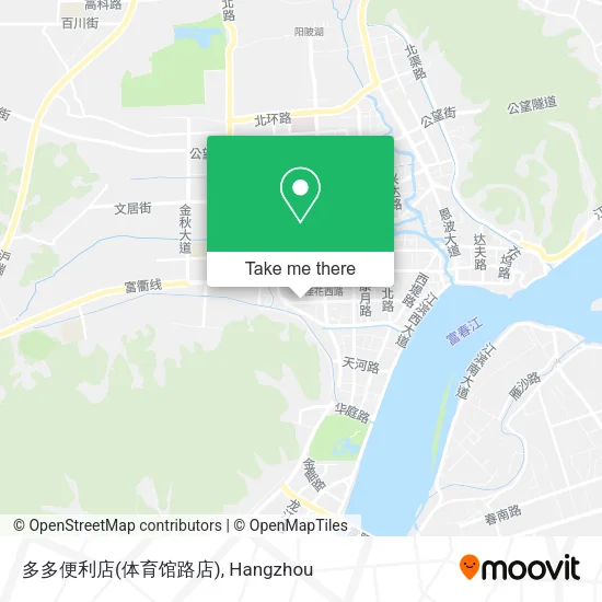 多多便利店(体育馆路店) map
