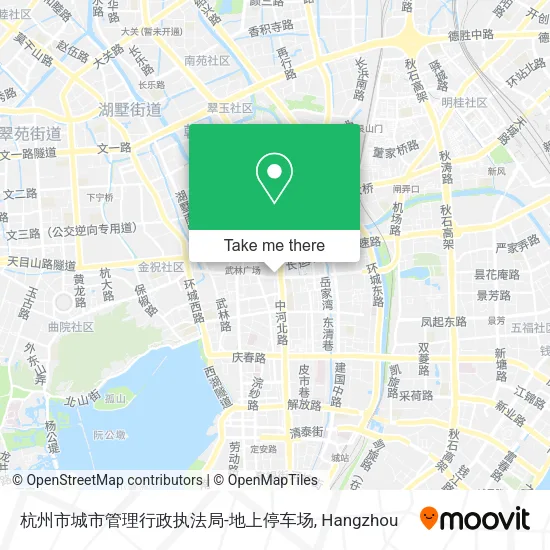 杭州市城市管理行政执法局-地上停车场 map