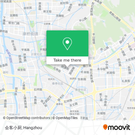 会客小厨 map