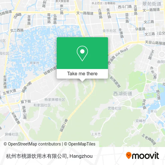 杭州市桃源饮用水有限公司 map