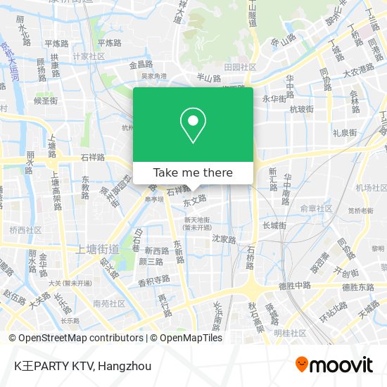 K王PARTY KTV map