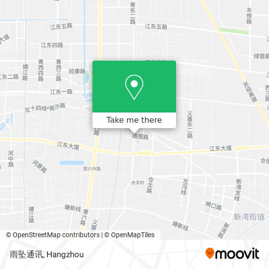 雨坠通讯 map