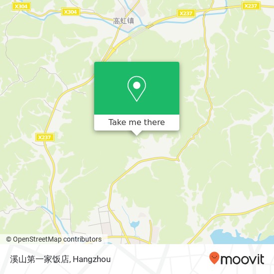 溪山第一家饭店 map