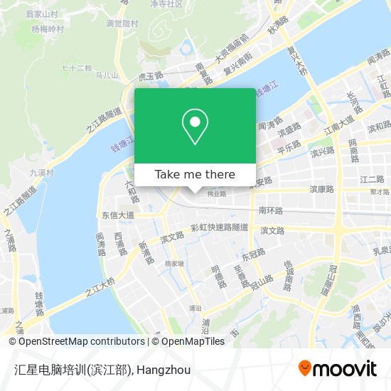 汇星电脑培训(滨江部) map