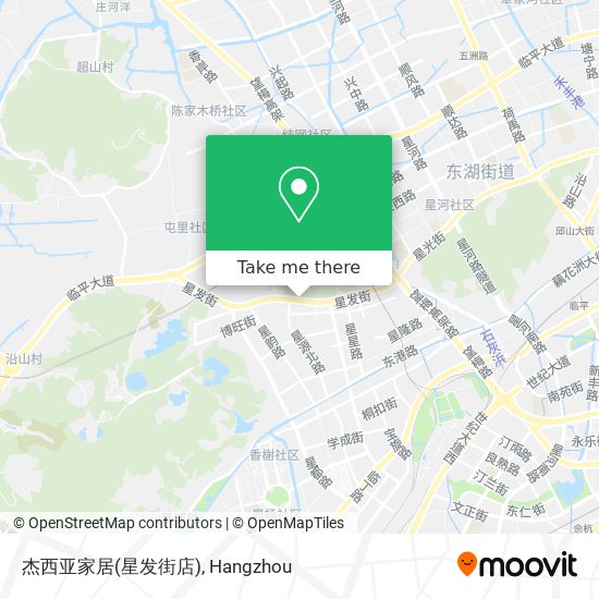 杰西亚家居(星发街店) map