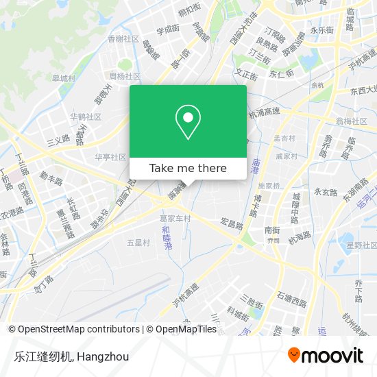 乐江缝纫机 map