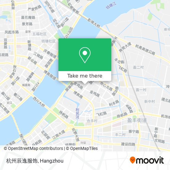 杭州辰逸服饰 map