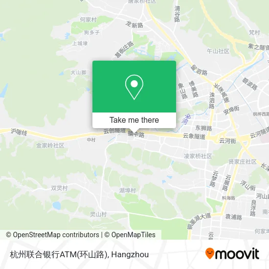 杭州联合银行ATM(环山路) map