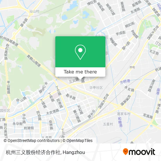 杭州三义股份经济合作社 map