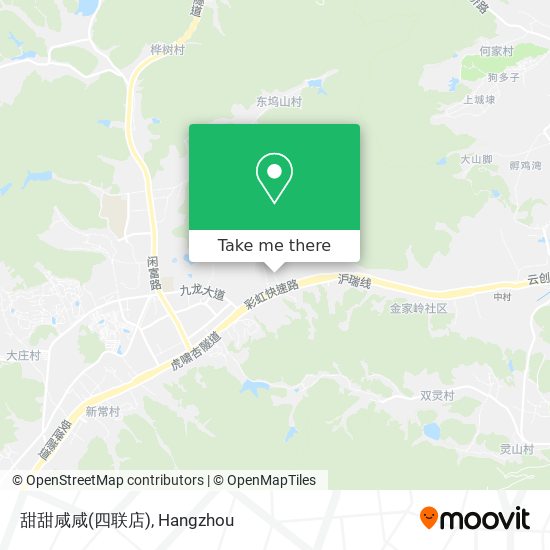 甜甜咸咸(四联店) map