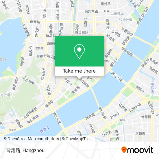 雷霆路 map