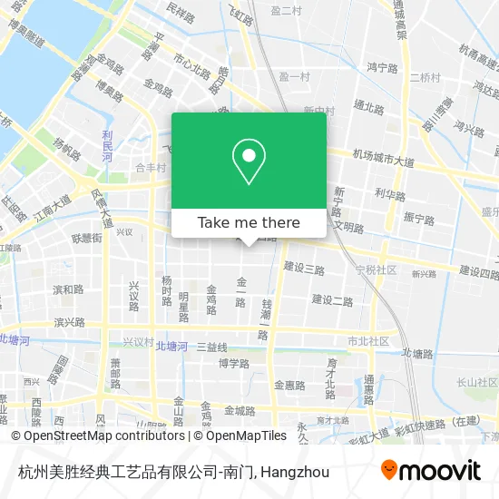 杭州美胜经典工艺品有限公司-南门 map