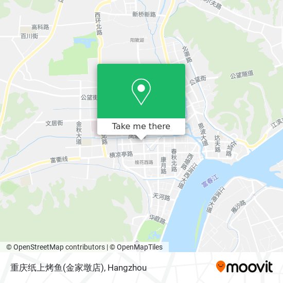 重庆纸上烤鱼(金家墩店) map