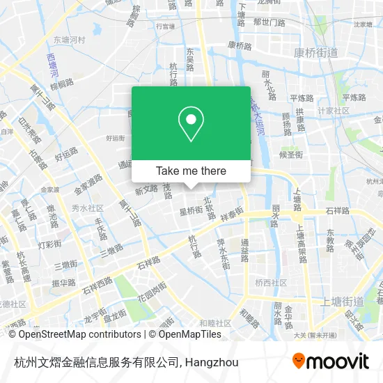 杭州文熠金融信息服务有限公司 map