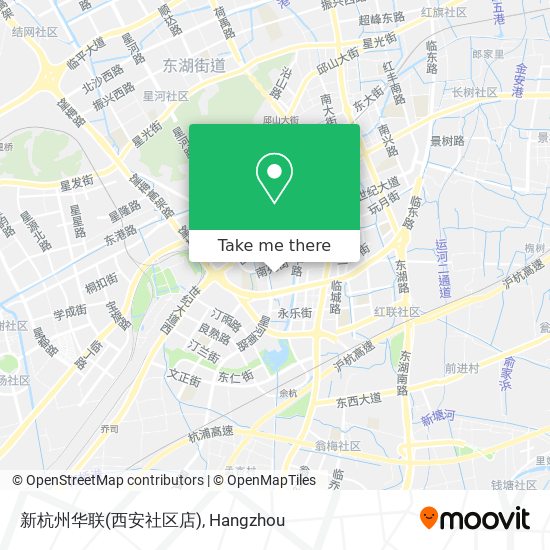 新杭州华联(西安社区店) map