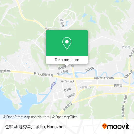 包客里(越秀星汇城店) map