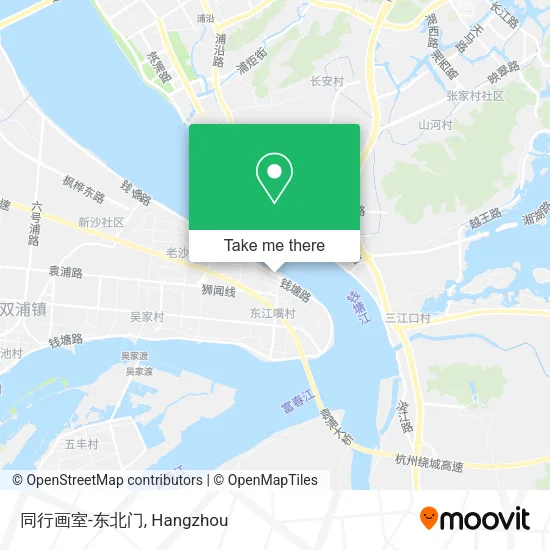 同行画室-东北门 map