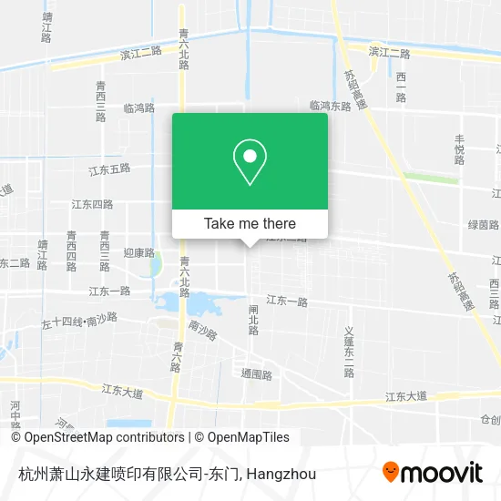 杭州萧山永建喷印有限公司-东门 map