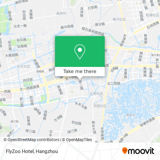 FlyZoo Hotel map