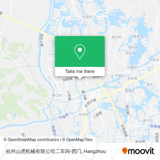 杭州山虎机械有限公司二车间-西门 map