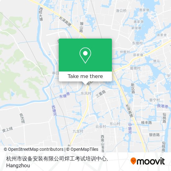 杭州市设备安装有限公司焊工考试培训中心 map
