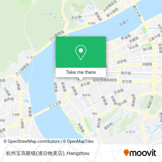 杭州宝岛眼镜(浦沿物美店) map