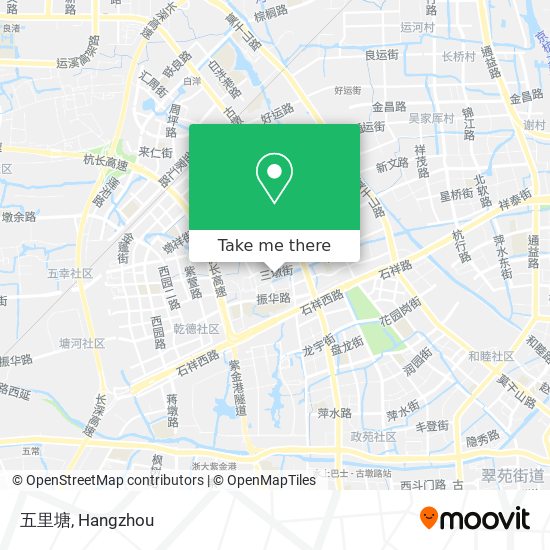 五里塘 map