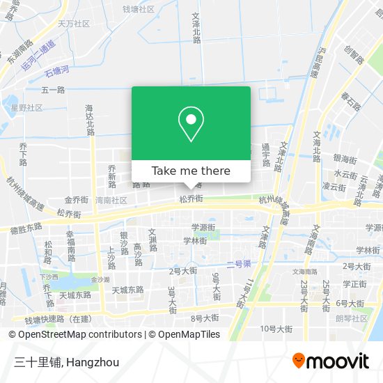 三十里铺 map