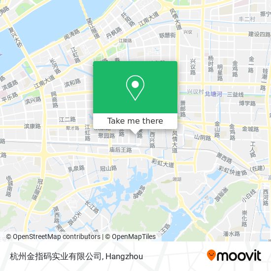 杭州金指码实业有限公司 map