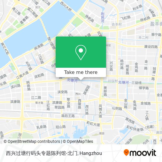 西兴过塘行码头专题陈列馆-北门 map