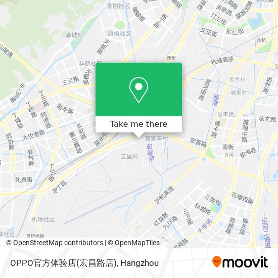OPPO官方体验店(宏昌路店) map