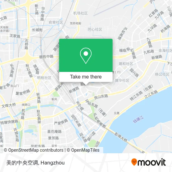 美的中央空调 map