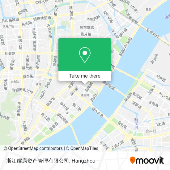 浙江耀康资产管理有限公司 map