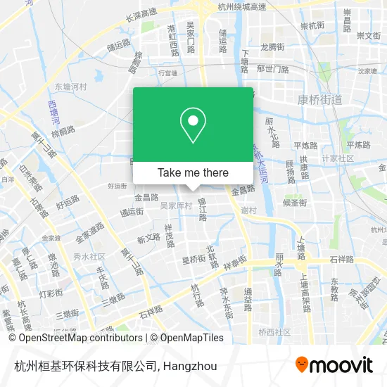 杭州桓基环保科技有限公司 map