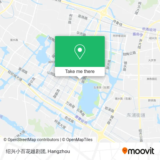 绍兴小百花越剧团 map