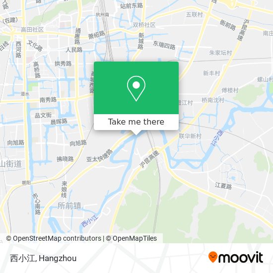 西小江 map