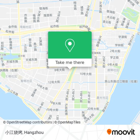 小江烧烤 map