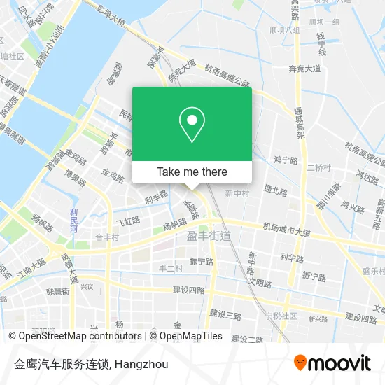金鹰汽车服务连锁 map