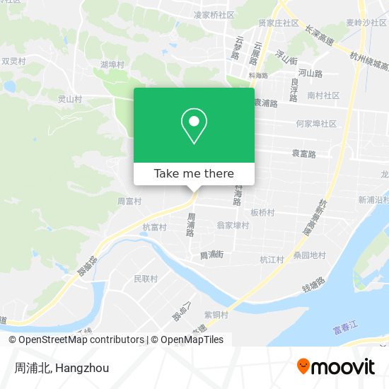 周浦北 map