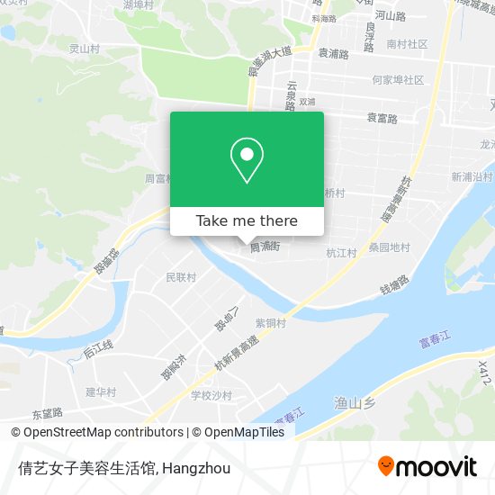 倩艺女子美容生活馆 map