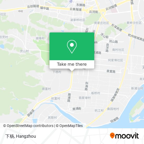 下杨 map