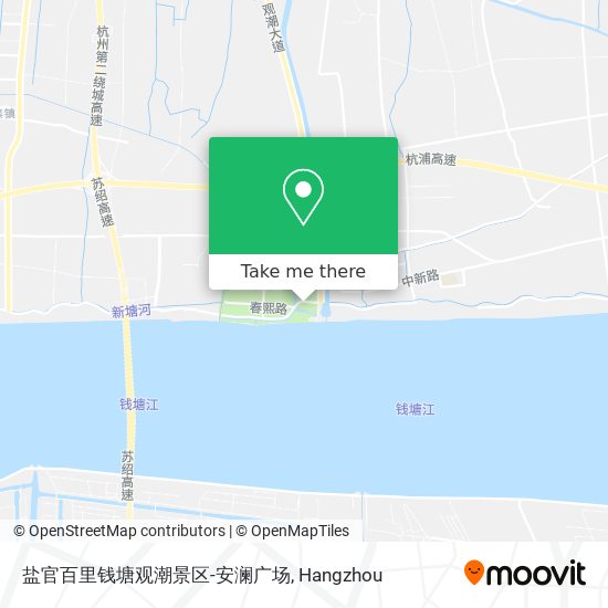 盐官百里钱塘观潮景区-安澜广场 map