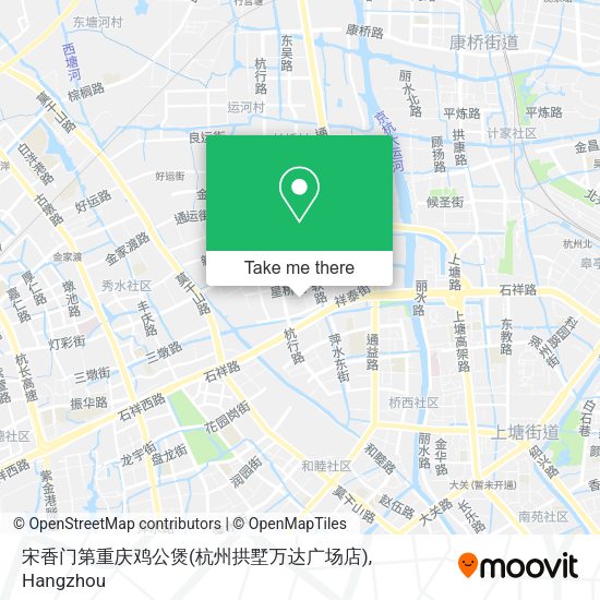 宋香门第重庆鸡公煲(杭州拱墅万达广场店) map