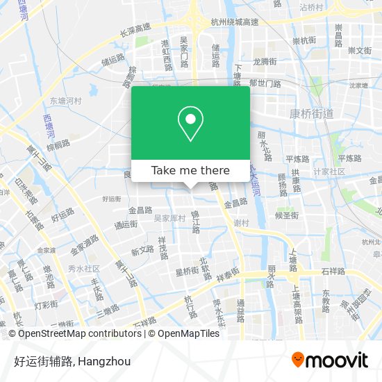 好运街辅路 map