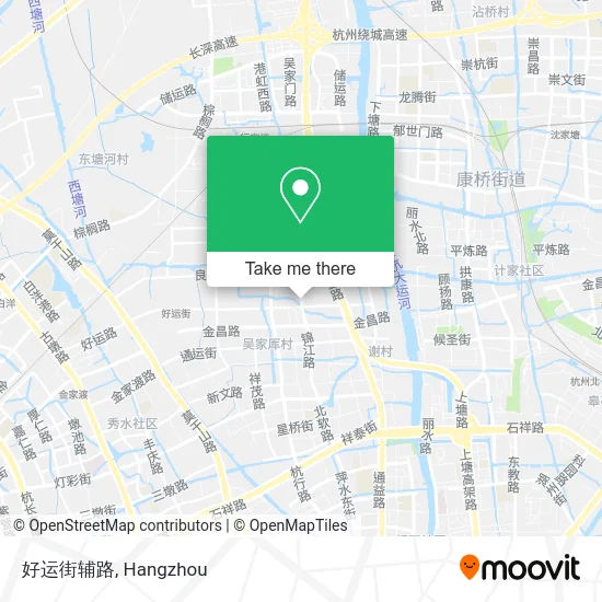 好运街辅路 map